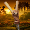 Kuripe Bambu Totem COBRA Amuleto con Pietre potenti - immagine 2