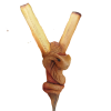 Kuripe Bambu Totem COBRA Amuleto con Pietre potenti - immagine 4