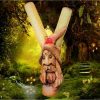 Kuripe Bambu Totem Mago Folletto Amuleto Pietre potenti - immagine 3